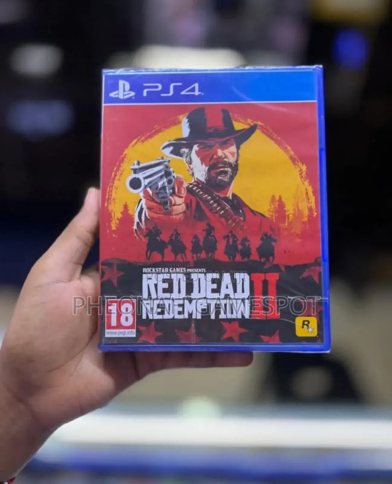 Red Dead Redemption 2 Game Cd. Play This Game on Ps5 and See Wonders