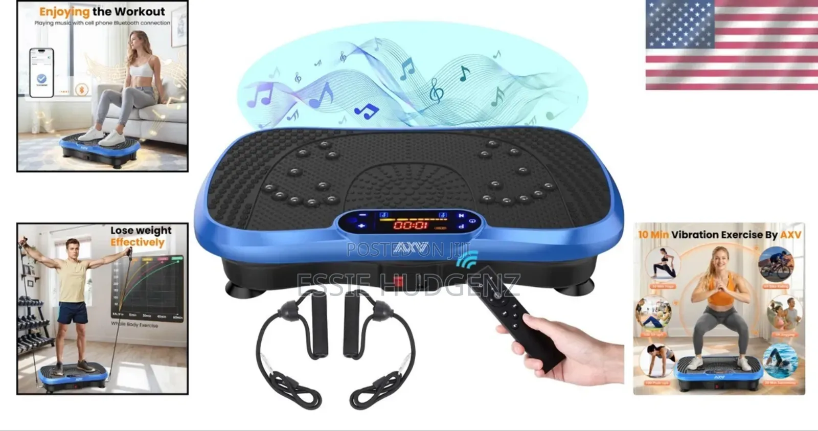 Vibration Exercise Plate,Fitness Revolution