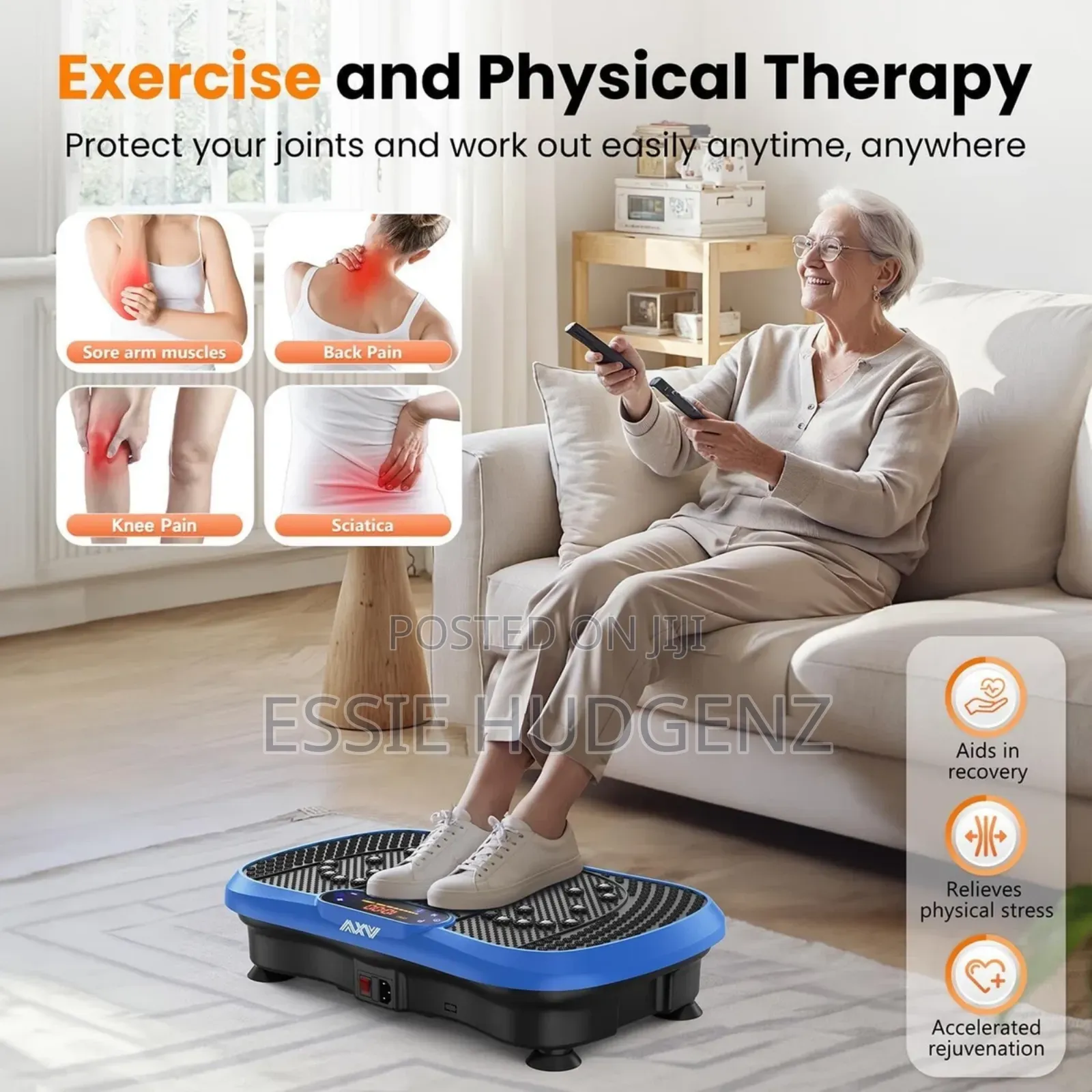 Vibration Exercise Plate,Fitness Revolution