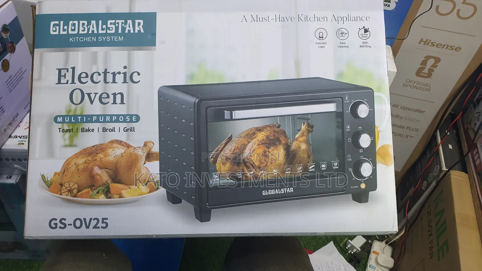 25litrs Globalstar Electric Oven
