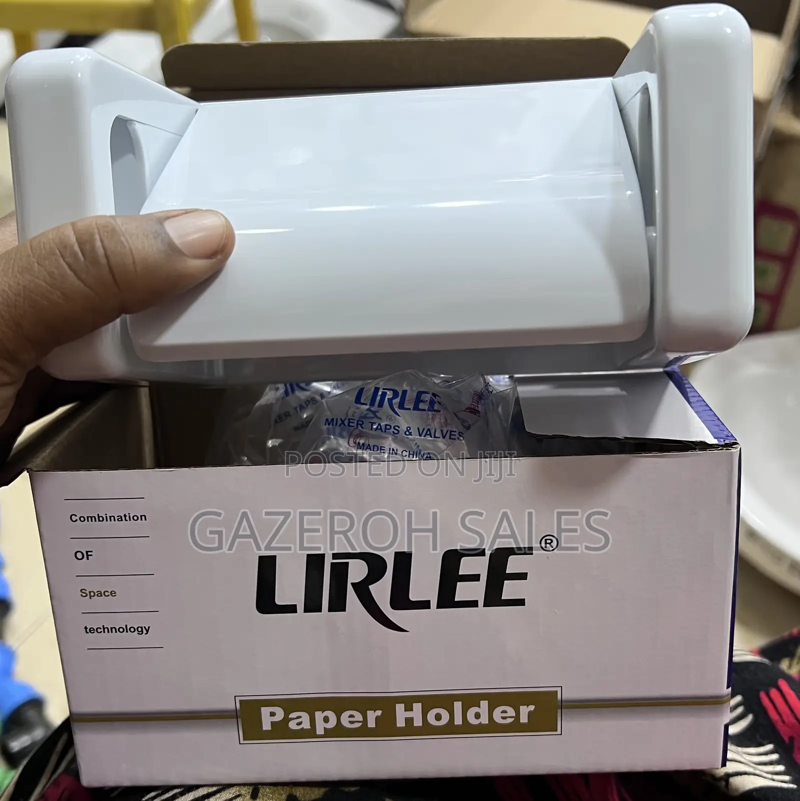 Lirlee Plastic Toilet Paper Holder
