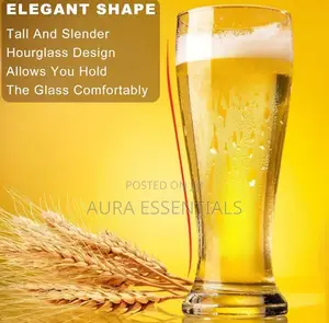 6pcs Pilsner Beer Glasses