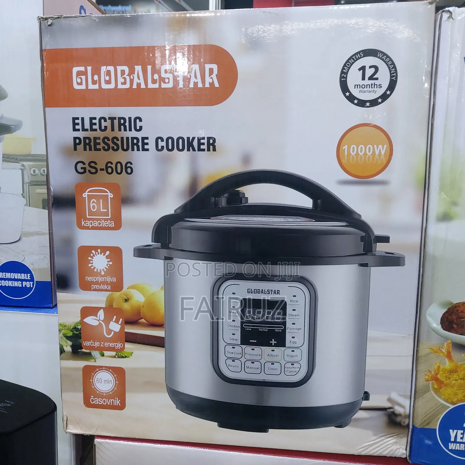 Globalstar Electric Pressure Cooker