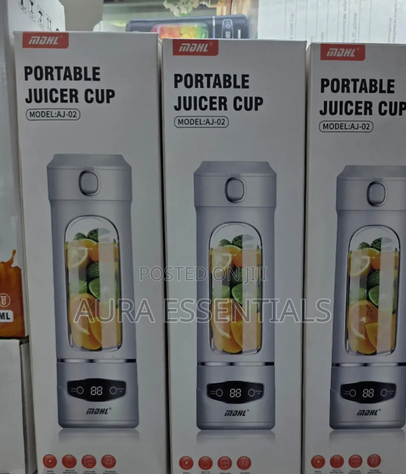 MDHL Portable Juicer Cup, Model Aj-02