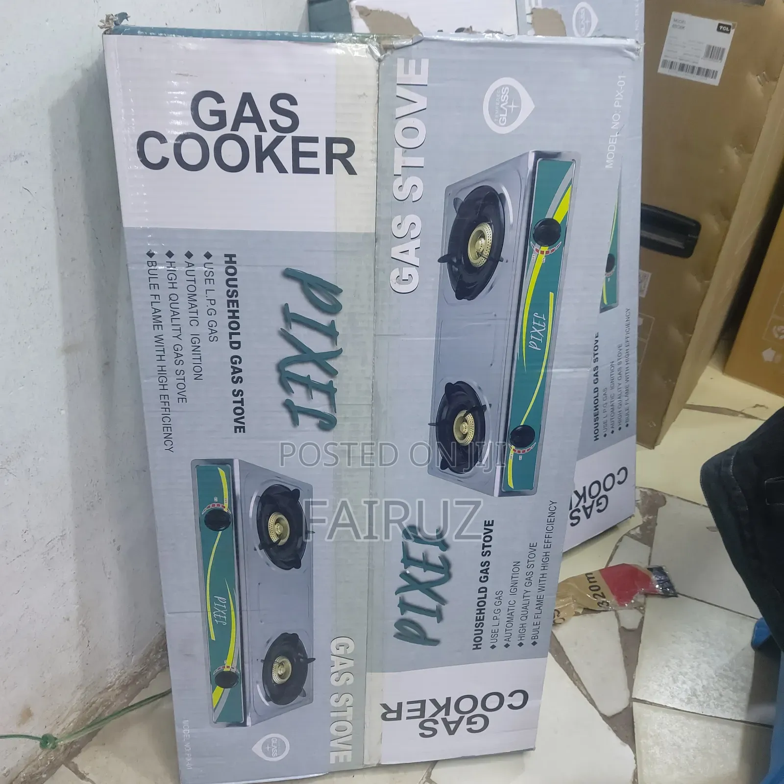 Double Gas Burner Pixel