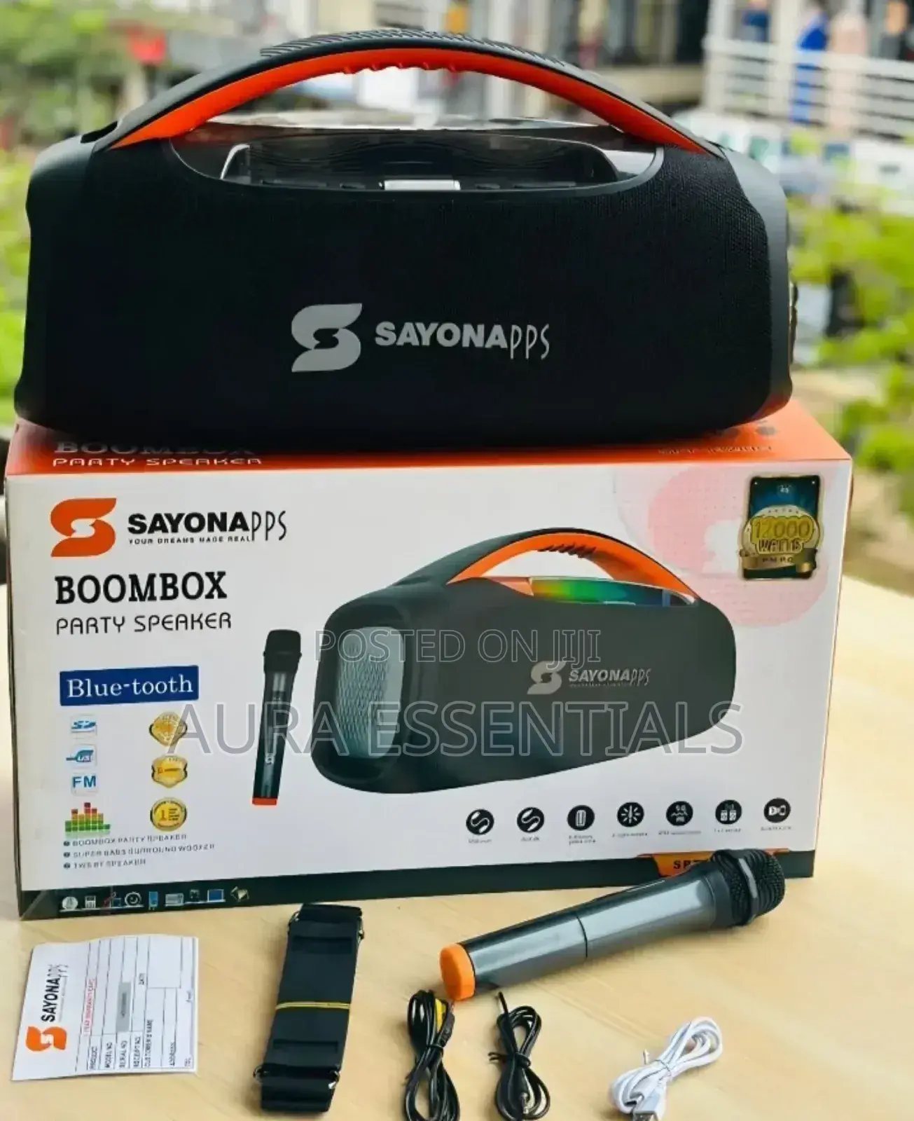 Sayona SPT-1328bt Boombox Party Speaker