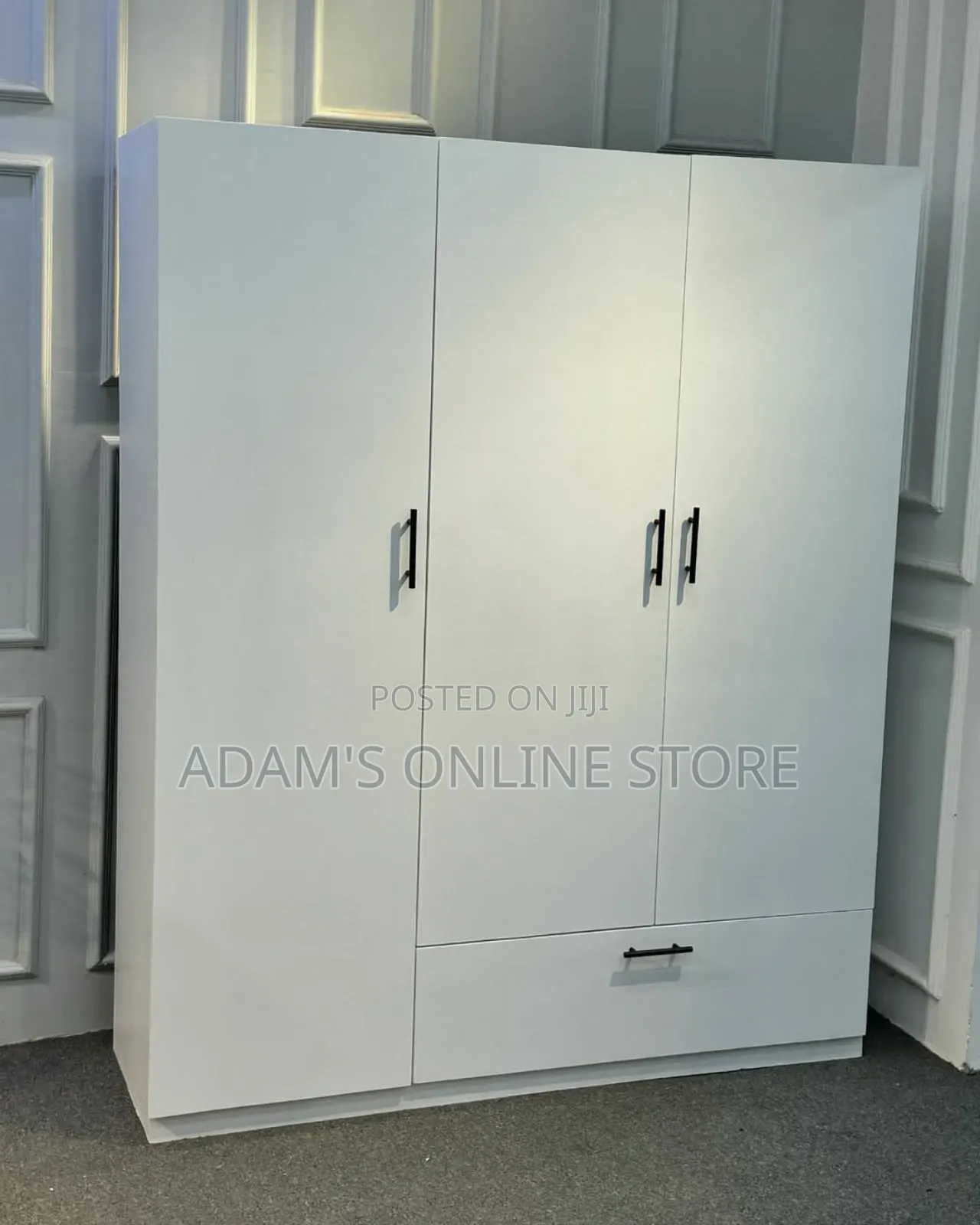 Unique Classic Wardrobe In White Color