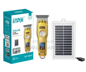 Winning Star St-5610 Is a Solar Rechargeable Hair Clipper
