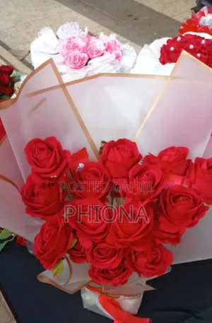 Artificial Red Valentines Flowers