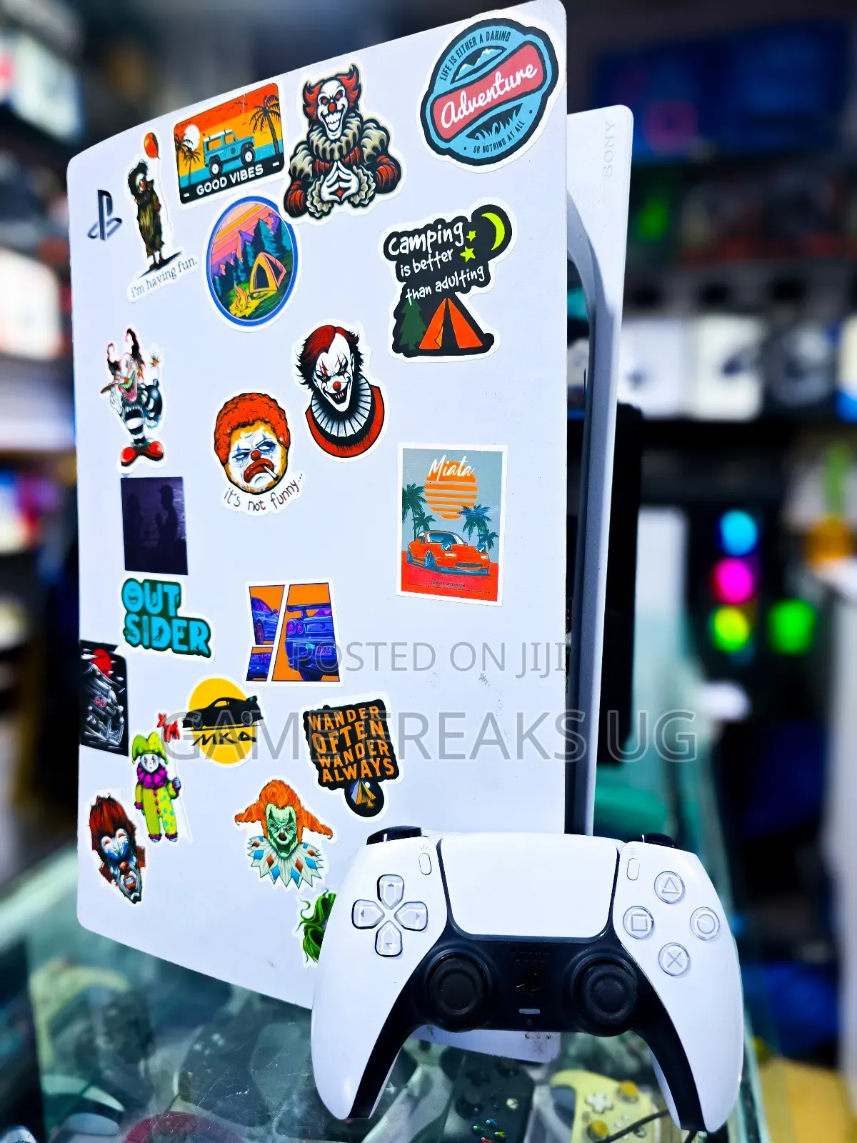 Ps5 Uk Used With Stickers
