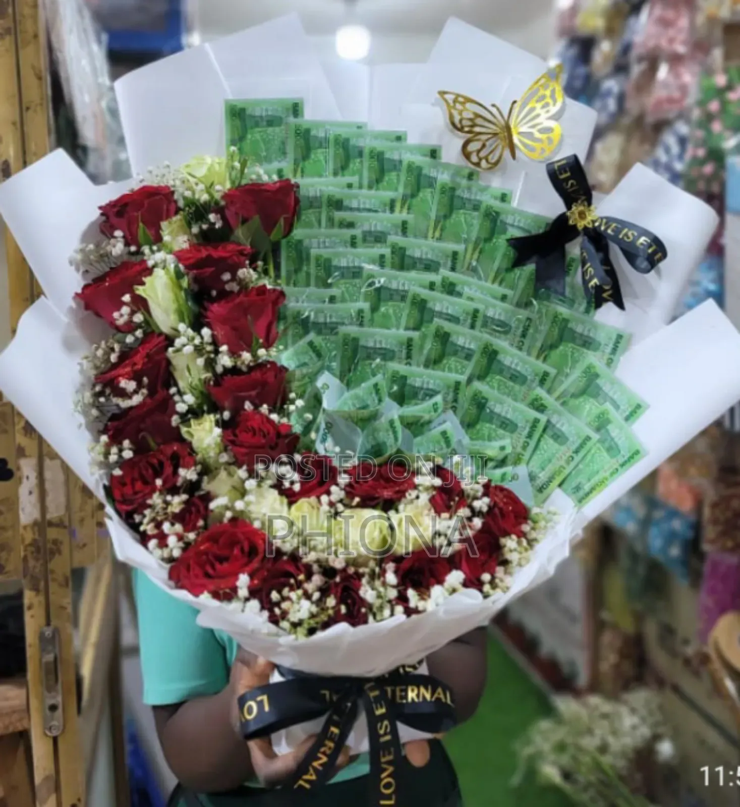 Money Bouquet Valentines Gift