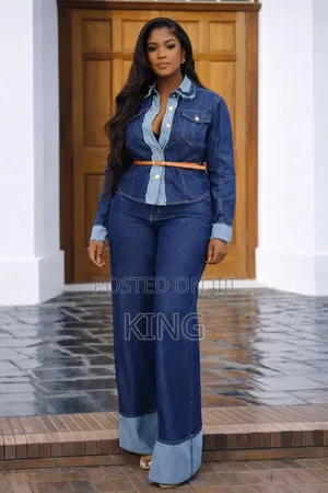 Jean Wear Women's Two-Piece Set