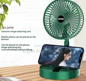 Foldable Rechargeable Electric Desk Fan