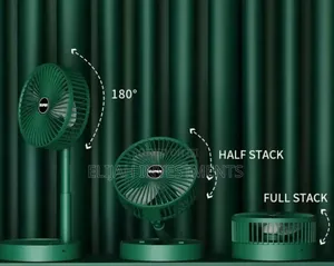Foldable Rechargeable Electric Desk Fan