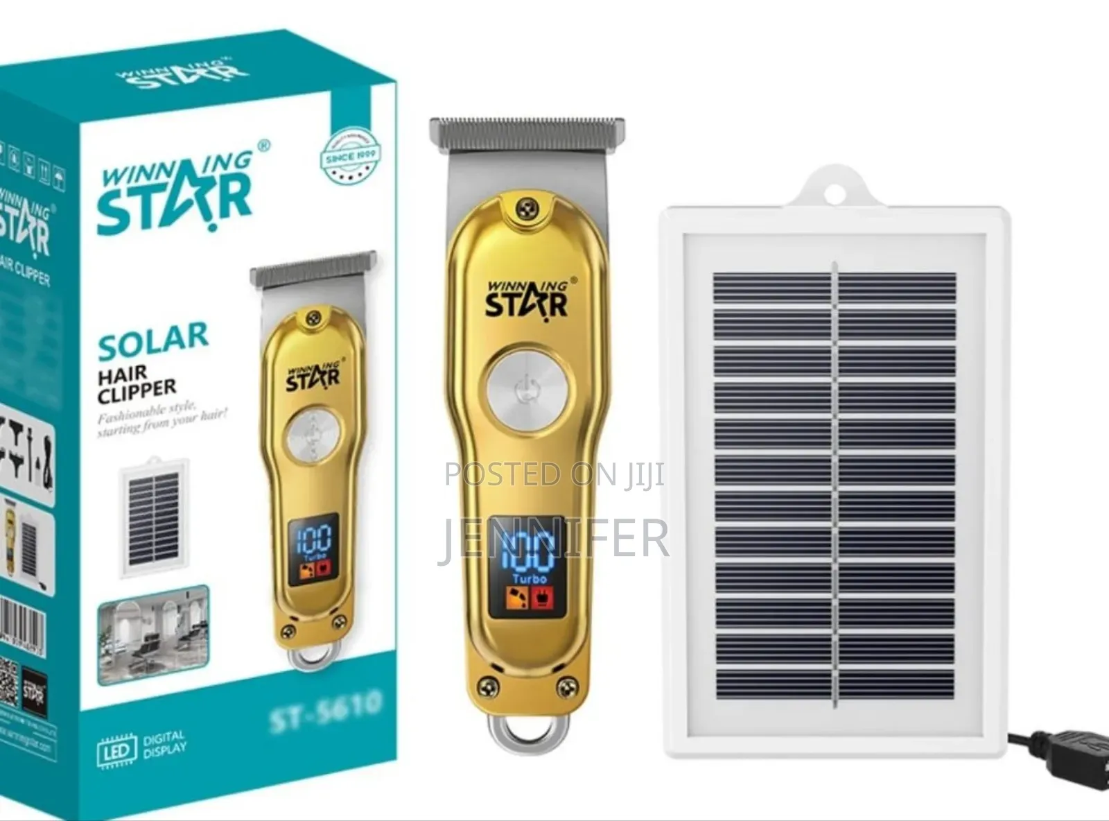 Winning Star St-5610 Is a Solar Rechargeable Hair Clipper