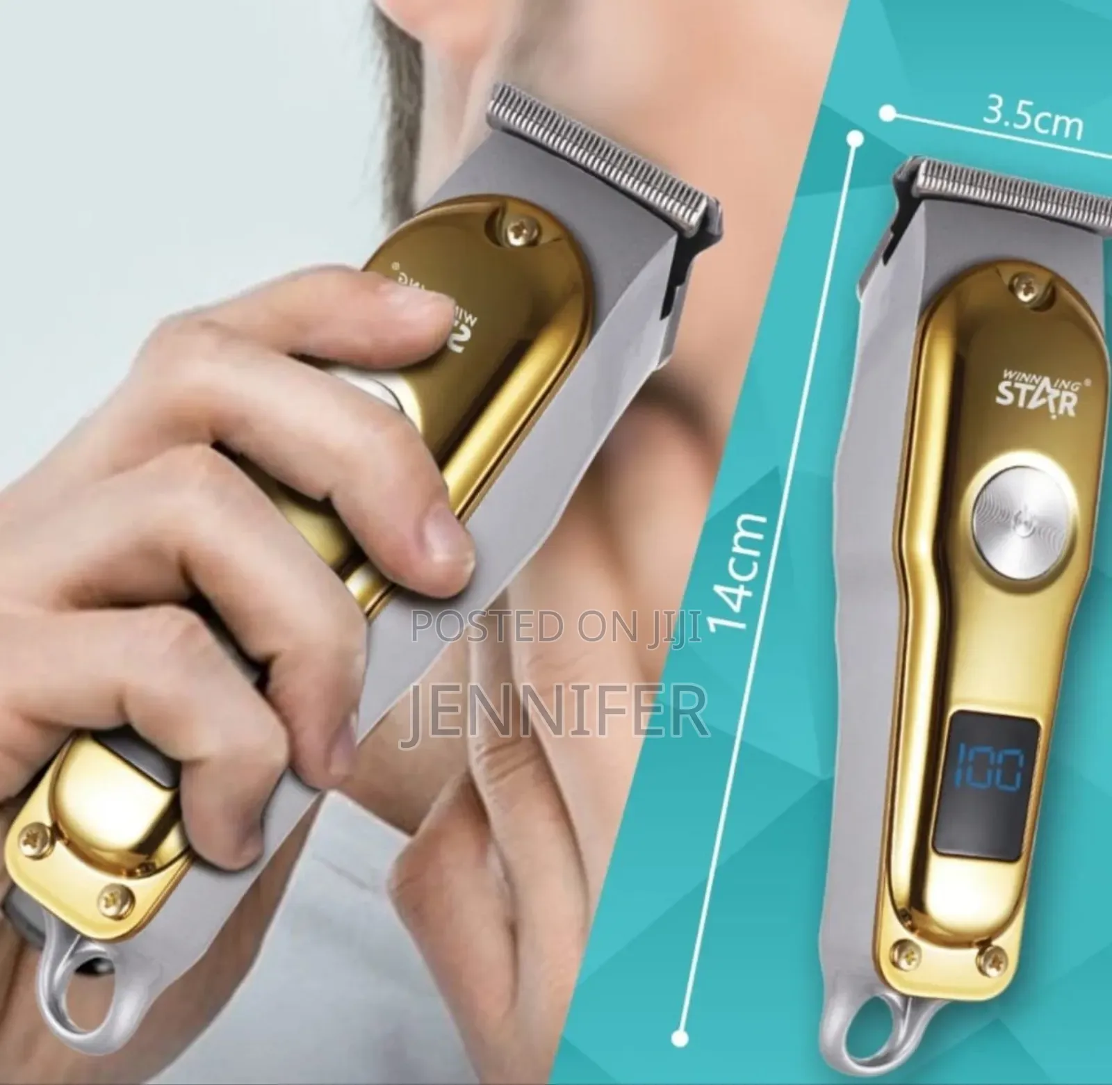 Winning Star St-5610 Is a Solar Rechargeable Hair Clipper