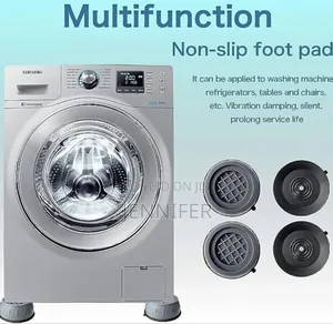 4pcs Fridge and Washing Machine Anti Vibration Shock Pads