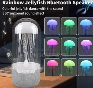 Jellyfish-Shaped Bluetooth Speaker and Mood Lamp