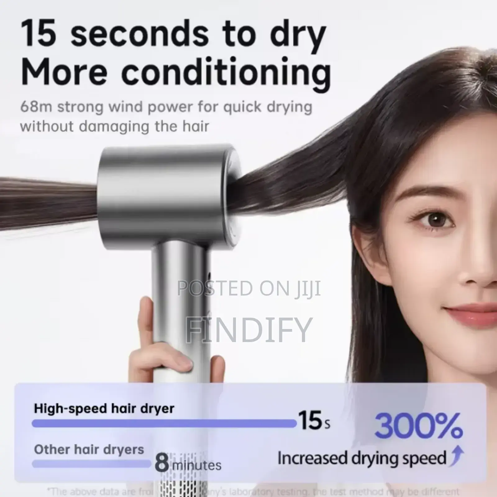 Halo Dyson Supersonic Hair Dryer With Magnetic Attachments.