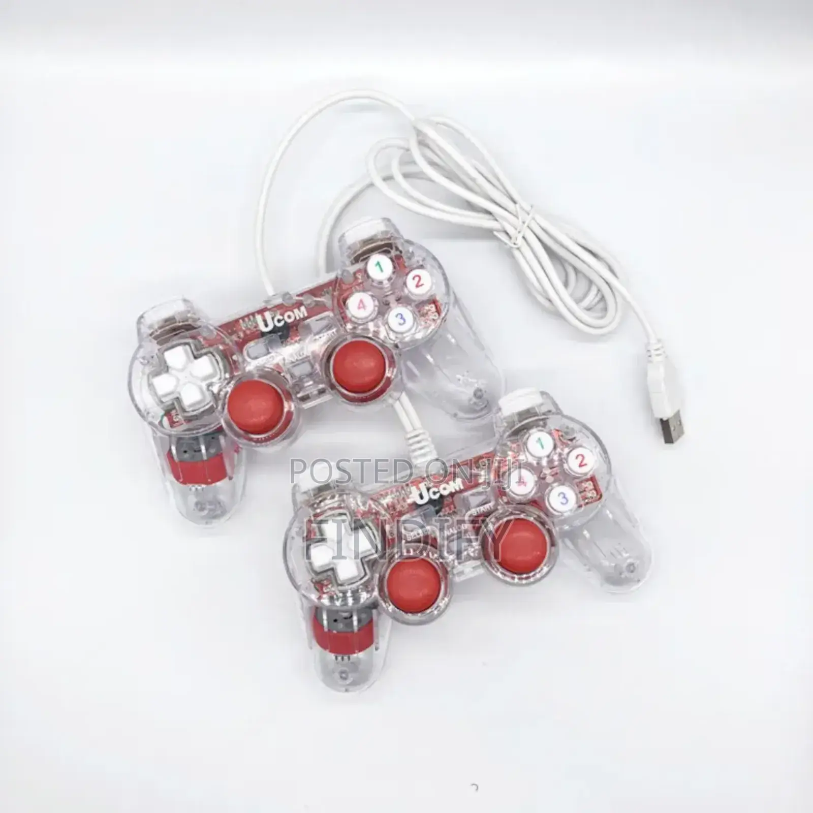 Luminous Wired Game Controller Usb Gamepad Jovstick Gamepad For Pc