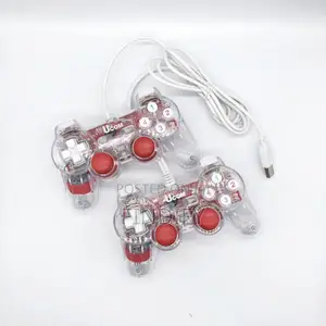 Luminous Wired Game Controller Usb Gamepad Jovstick Gamepad For Pc