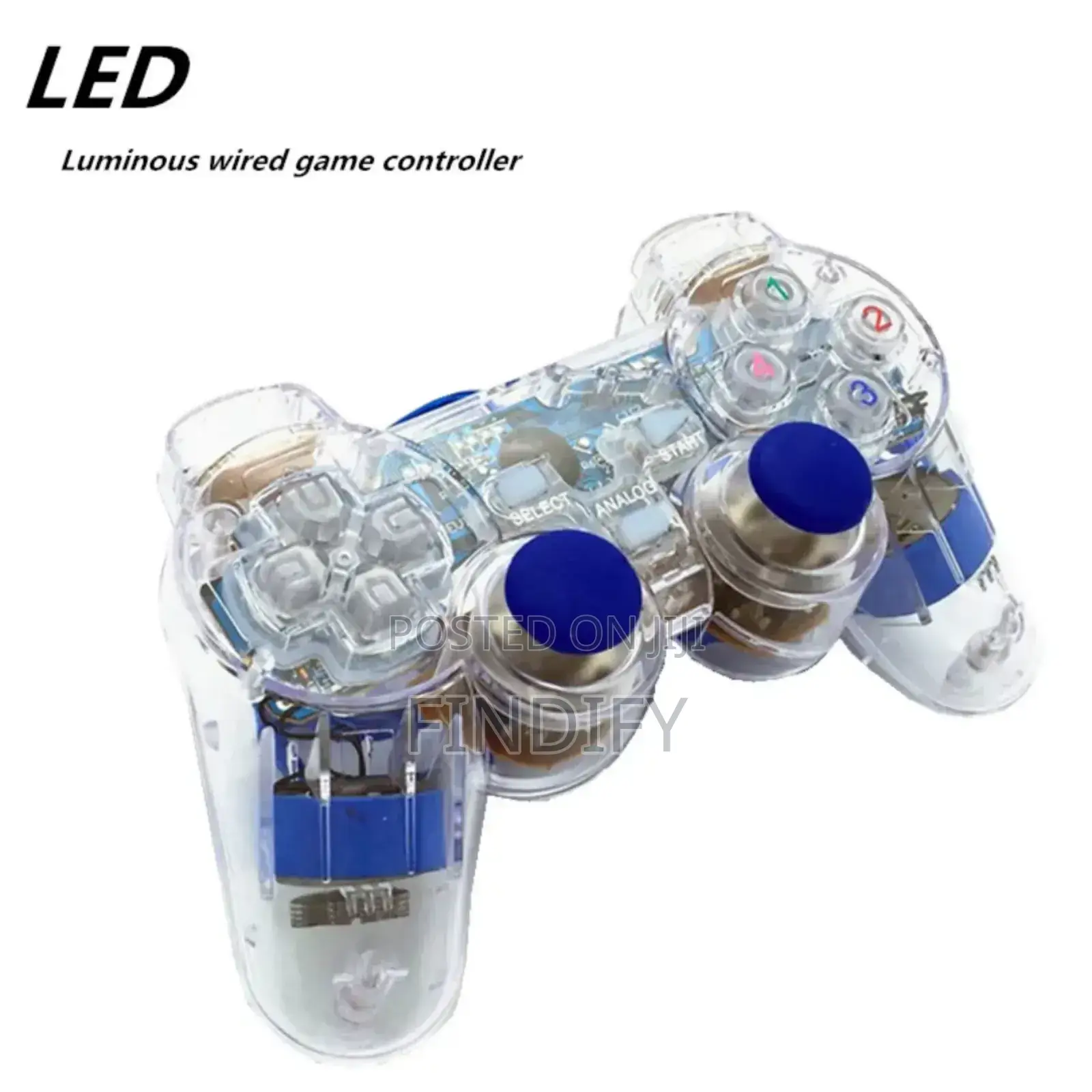 Luminous Wired Game Controller Usb Gamepad Jovstick Gamepad For Pc