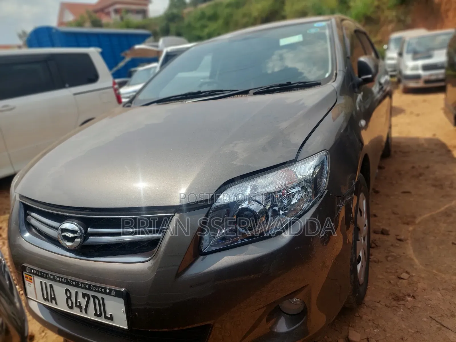 Toyota Corolla Fielder 1.5 Petrol FWD 2010 Gray