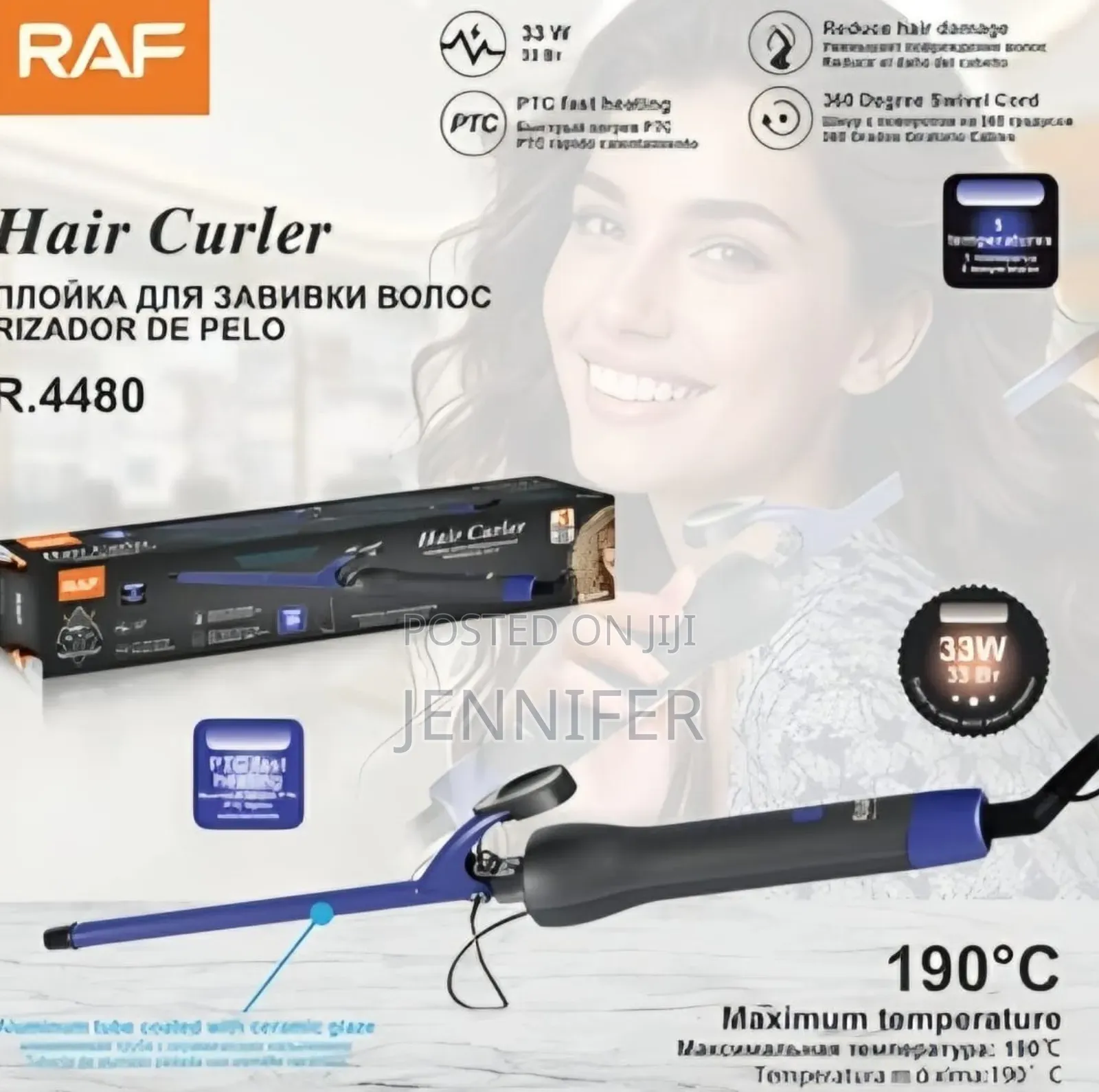 4480 Raf Hair Curler