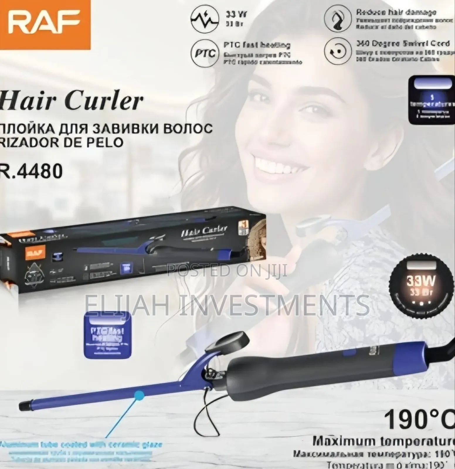 4480 Raf Hair Curler