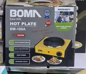 Boma Bm-100a Single-Burner Electric Hot Plate.