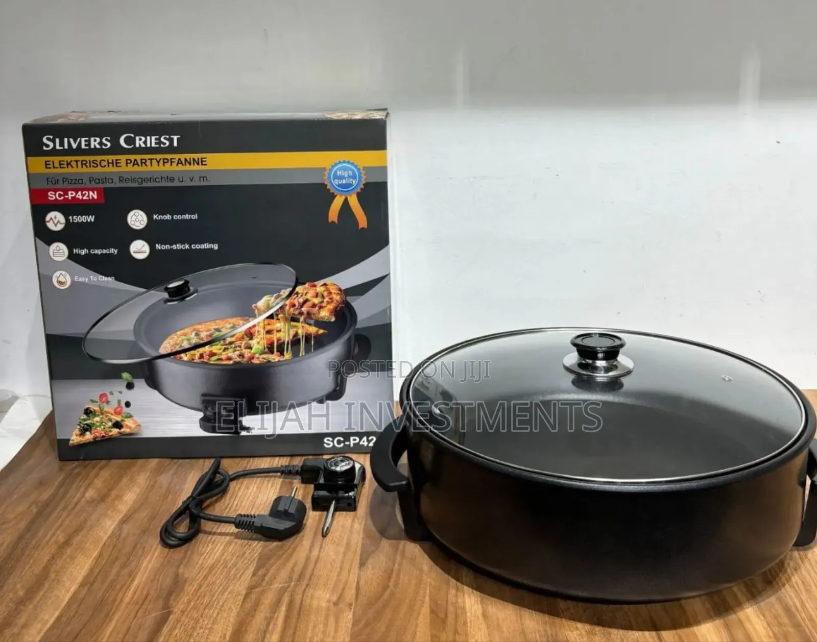 Slivers Criest Sc-P42n Electric Pizza Pan in Central Division - Kitchen ...