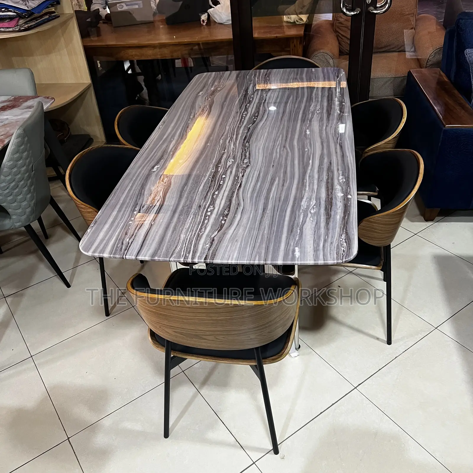Dining Marble 6 Seater at Forest Mall