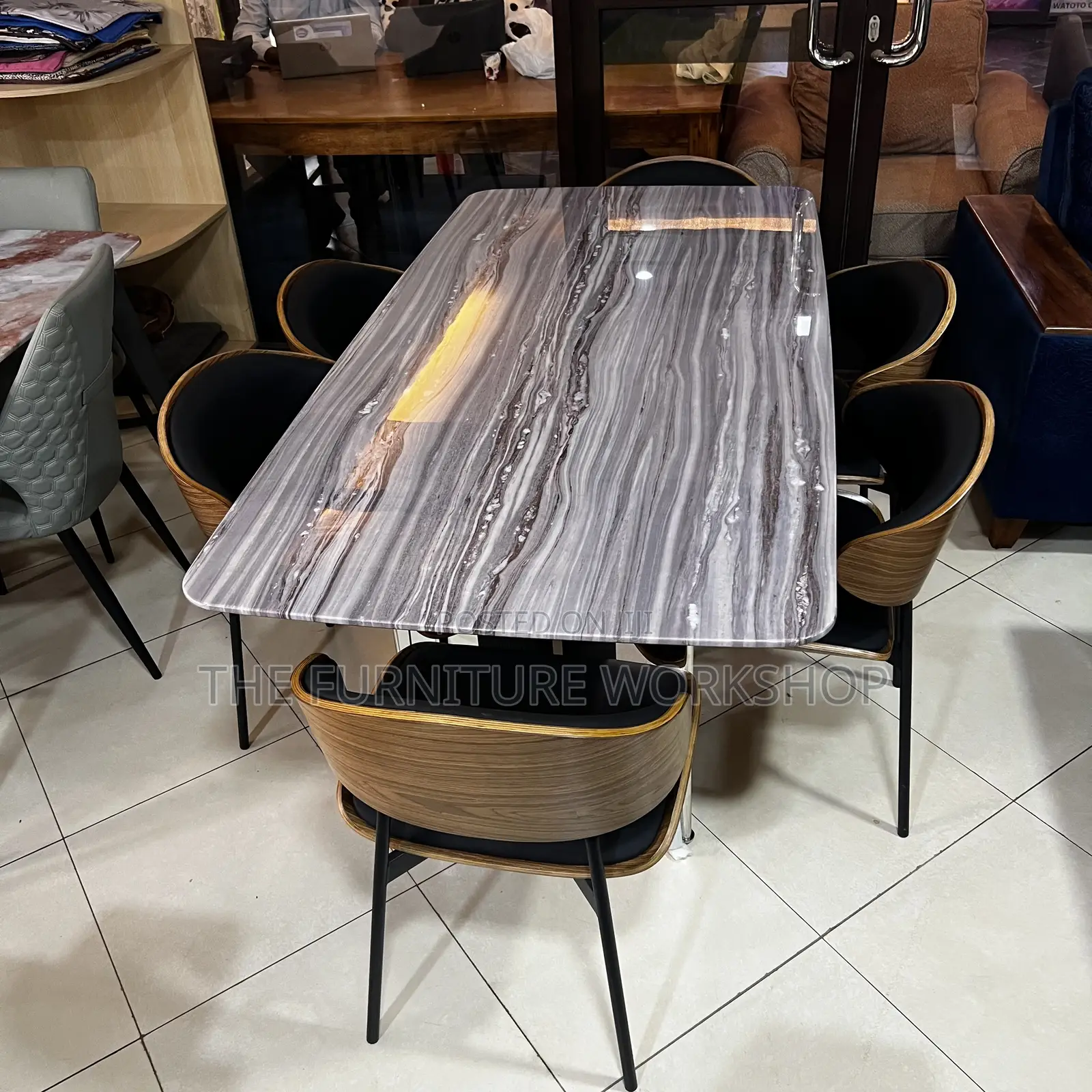 Dining Marble 6 Seater at Forest Mall