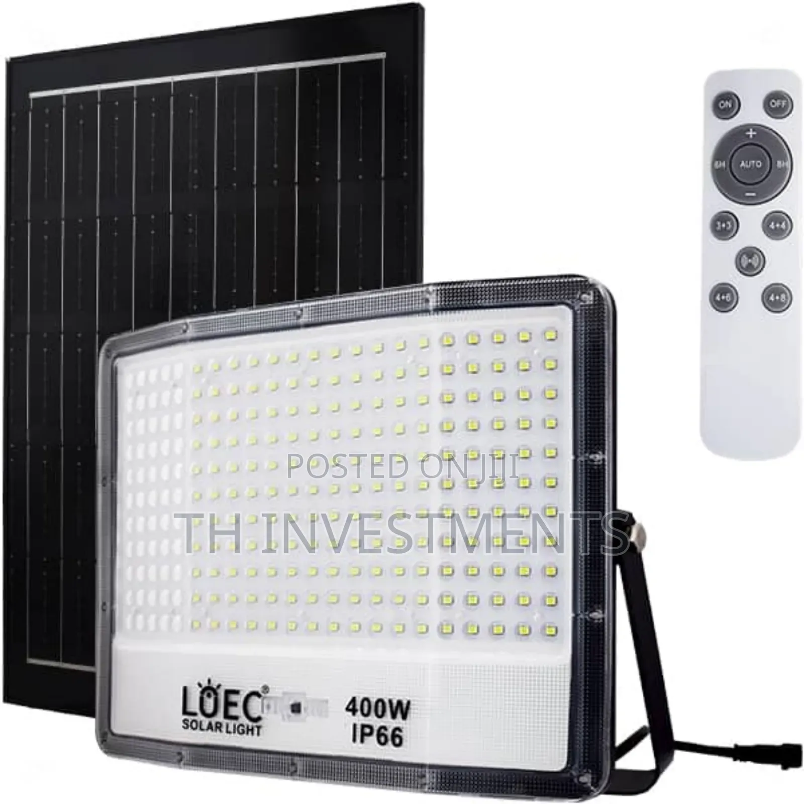 Solar Light 400watts Solar Panel Support Sensor Mode Super Bright