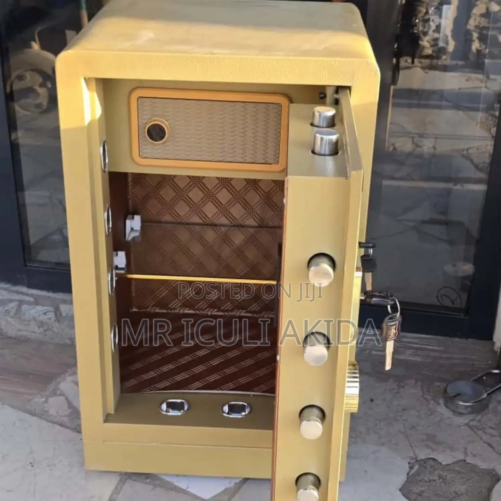 Zhenxing Dual Digital & Keys Fire Safe Box For Home Or Office Security