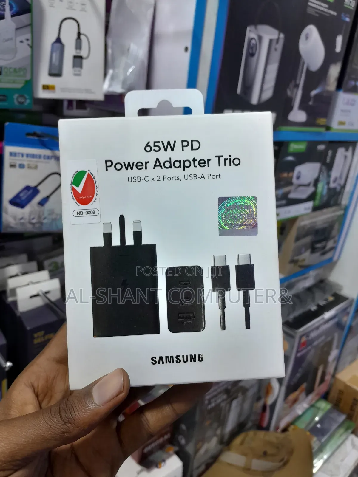 Samsung 65w Pd Charger Adapter Trio/Usb-C Charger