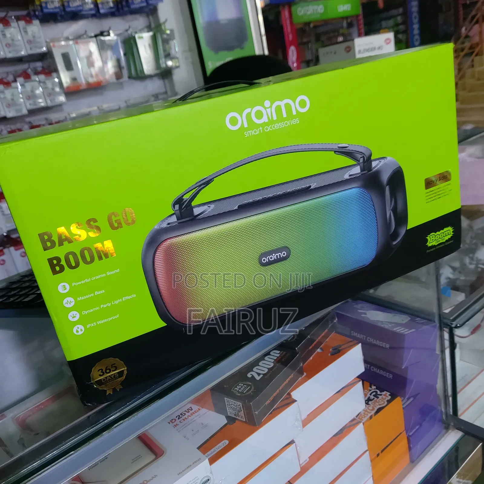 Oraimo Heavy Bass Bluetooth Speaker