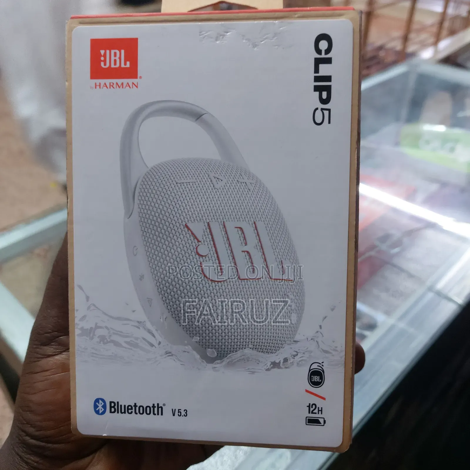 JBL Clip 5 Portable Bluetooth Speaker