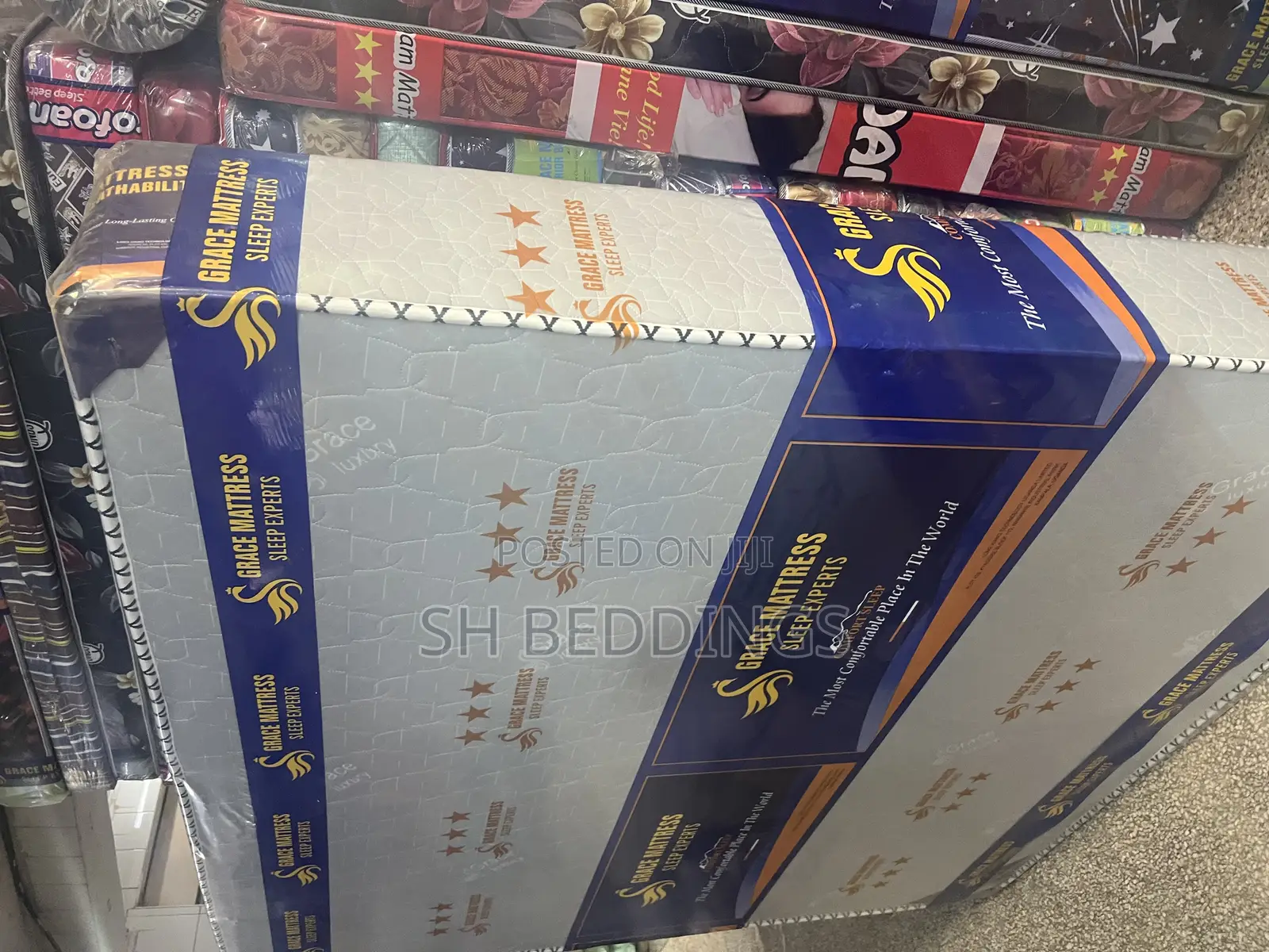 6x6 10inches High Density Fiber Mattress
