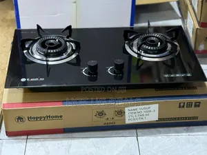 Happyhome  Double Inbuilt Hob Gas Stove  Burner With Auto Ignition