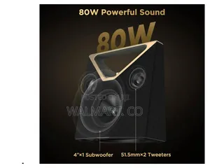 Brief Plus Portable 80w Powerful Bluetooth Speaker