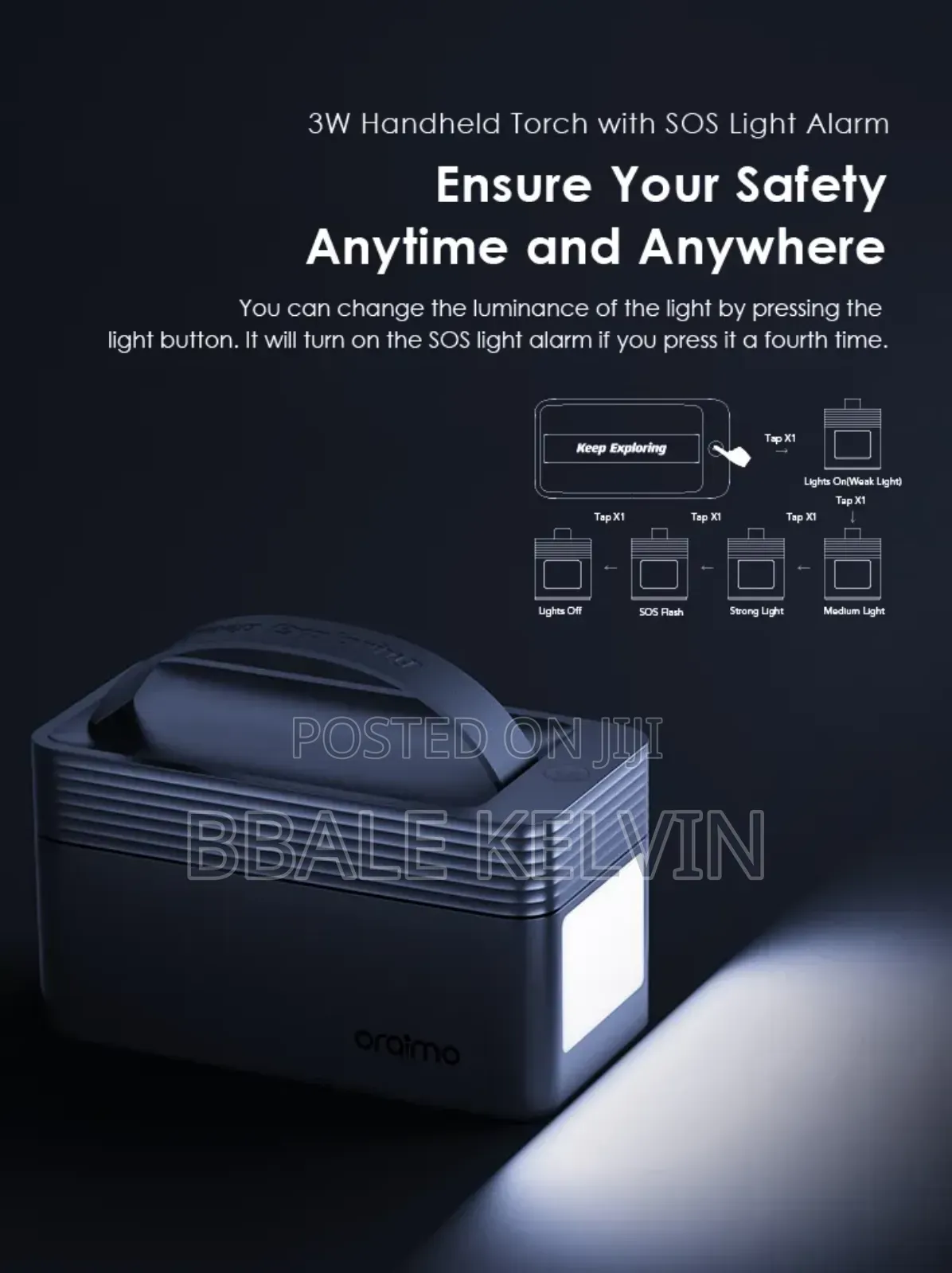 Oraimo Powerbox 60000mah Power Bank 22.5w One Charge for Two Weeks