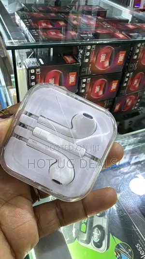 3.5mm Handsfree Wired Earphones Earbuds With Mic - White