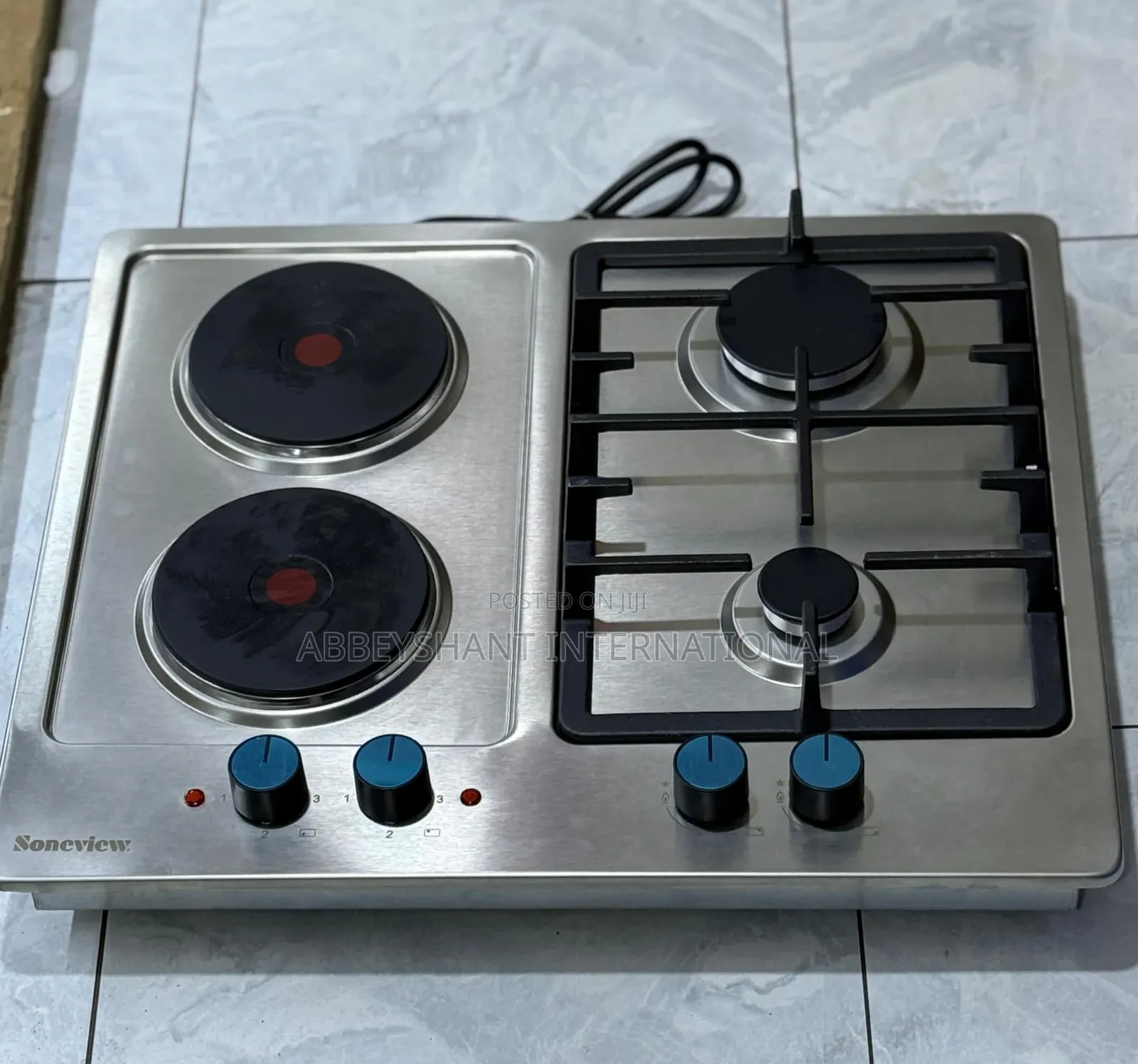 Stainless Steel Gas Hob/Stainless Steel Dual-Gas/Electric Hob