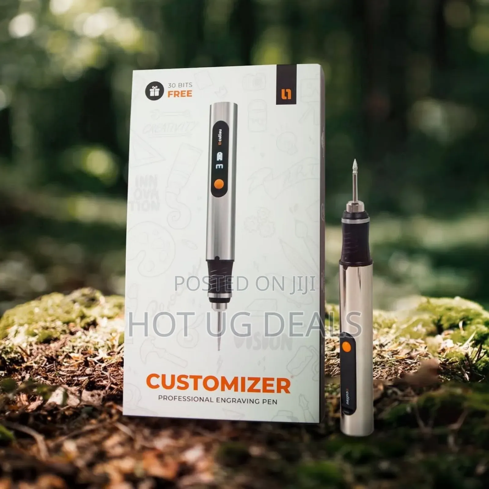 Cordless Usb Rechargeable Engraving Pen With Free 30 Bits  Heads