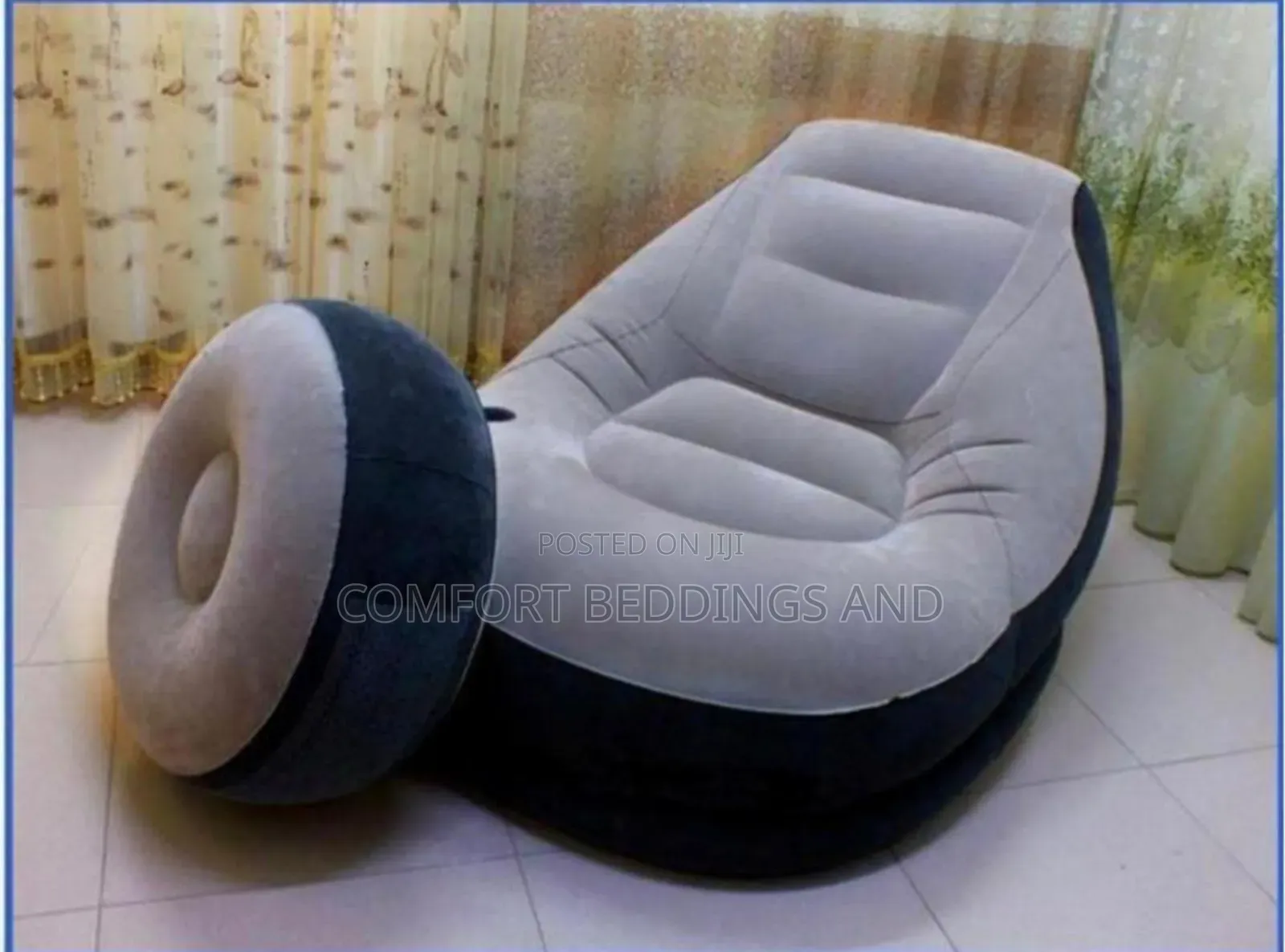 Inflatable Chair With Leg Rest