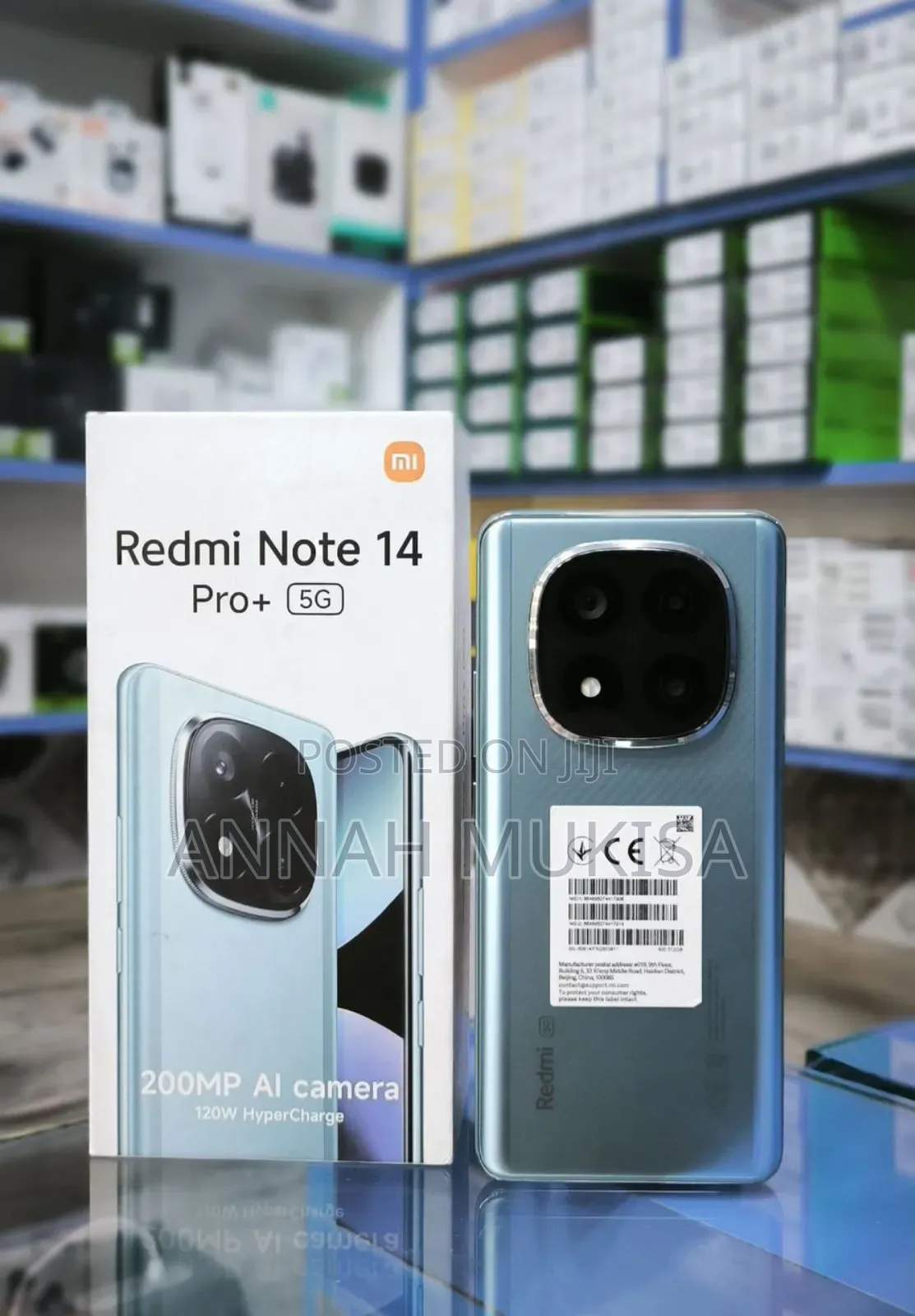 New Xiaomi Redmi Note 14 Pro+ 5G 512 GB Gray