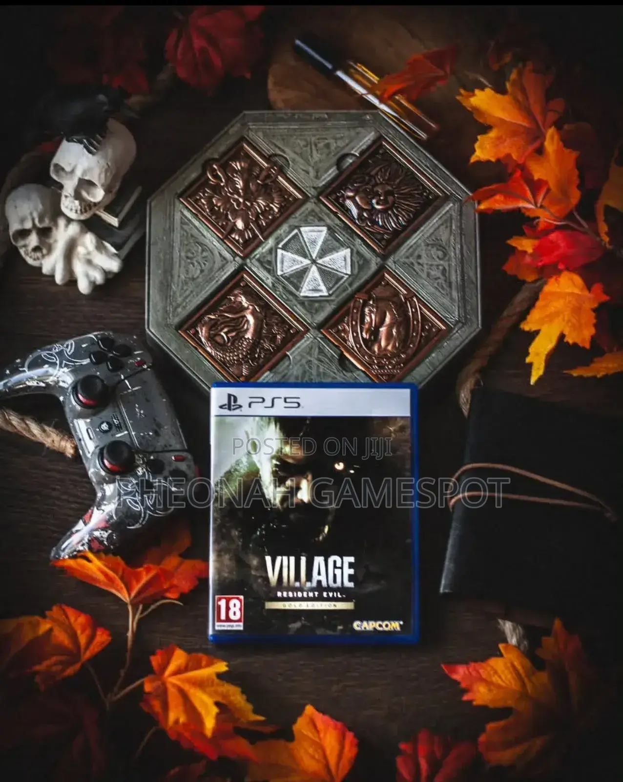 Resident Evil Village Ps5. Enter the Village. Survive the Night