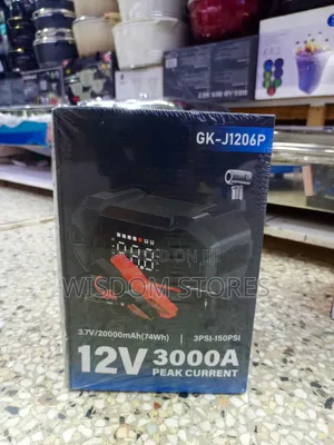 Green Keeper Gk-J1206p Portable Car Jump Starter