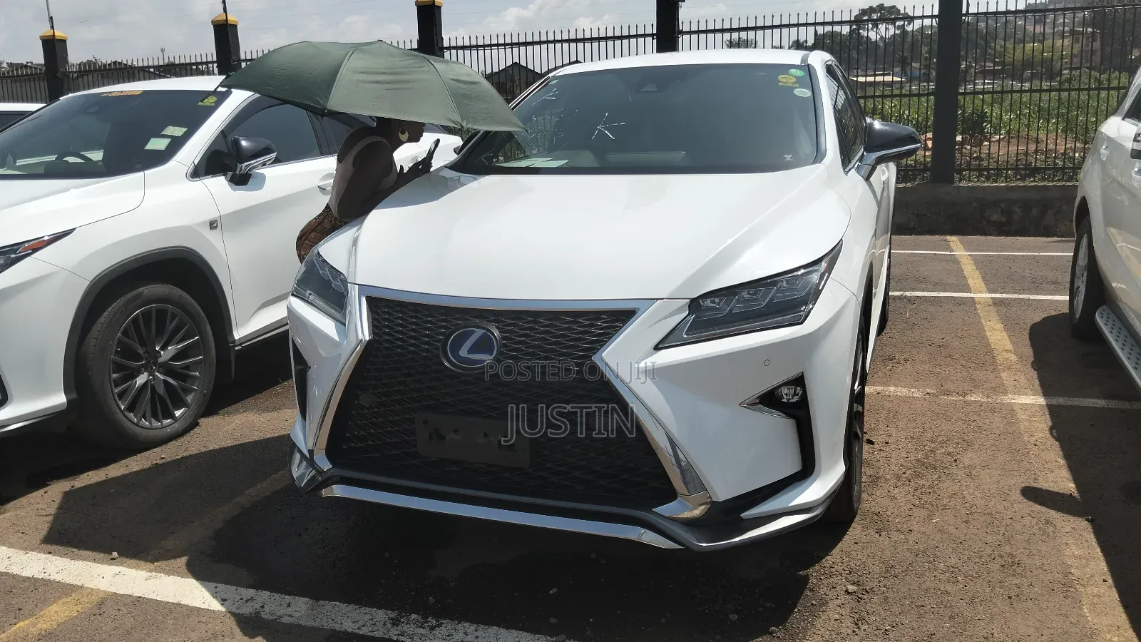 Lexus RX 450h F Sport AWD 2017 White